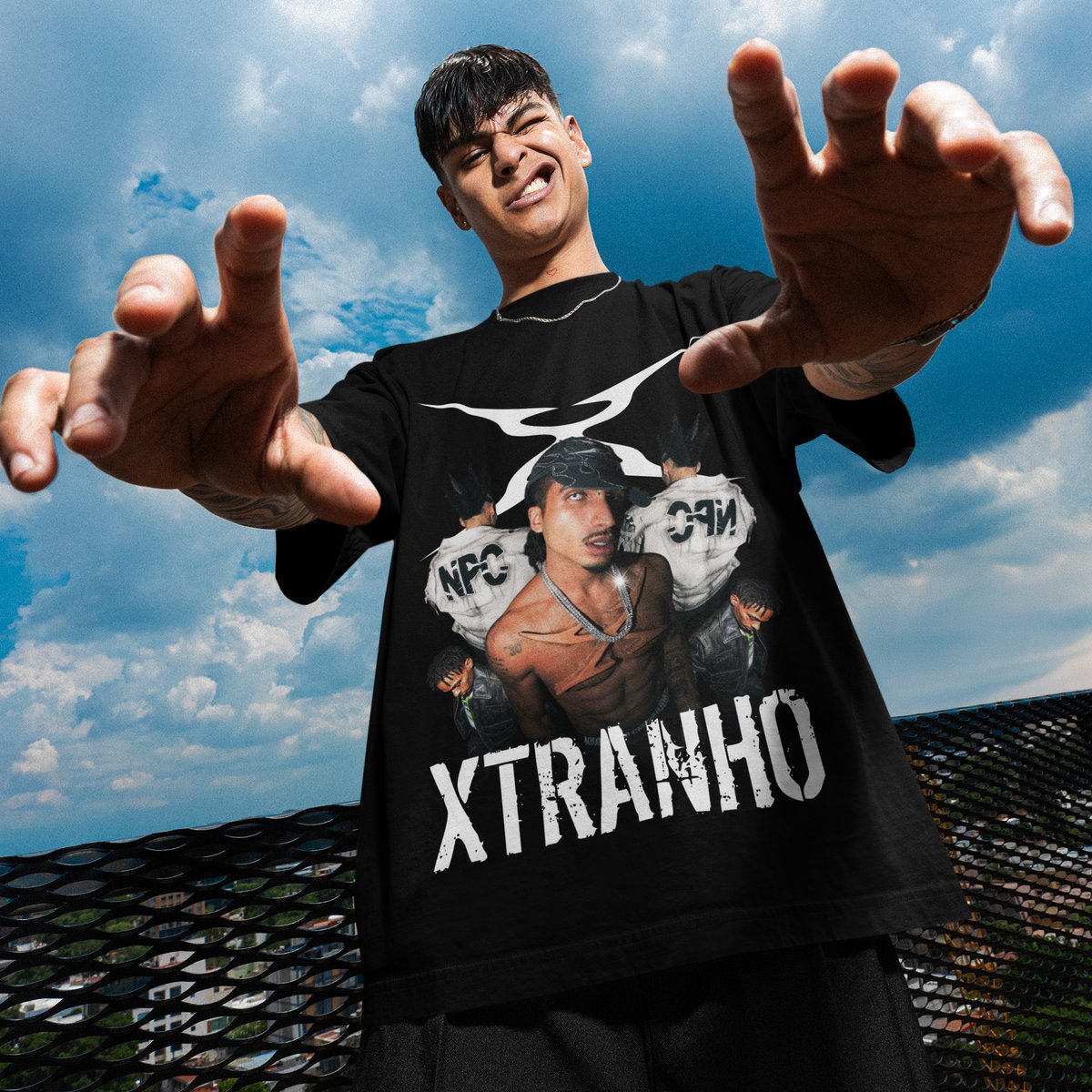 Nome do produto: OVER XTRANHO (SÓ FRENTE)