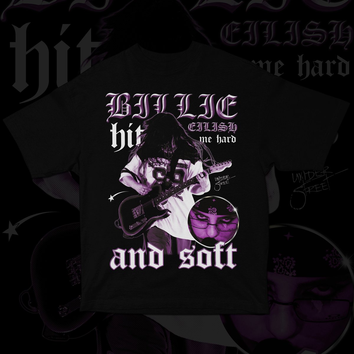Nome do produto: BILLIE EILISH ROCK (SÓ FRENTE)