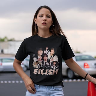 Nome do produto BILLIE EILISH NEW BÔNUS (SÓ FRENTE)