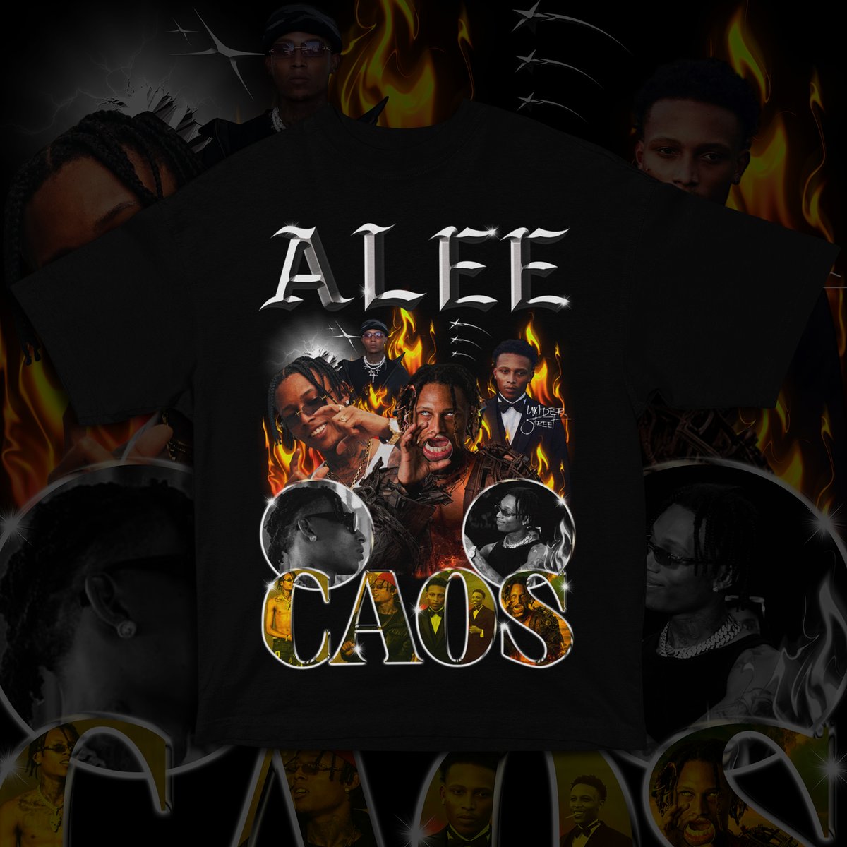 Nome do produto: ALEE CAOS (SÓ FRENTE)