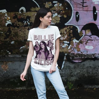 Nome do produto BILLIE EILISH 2025 (SÓ FRENTE)