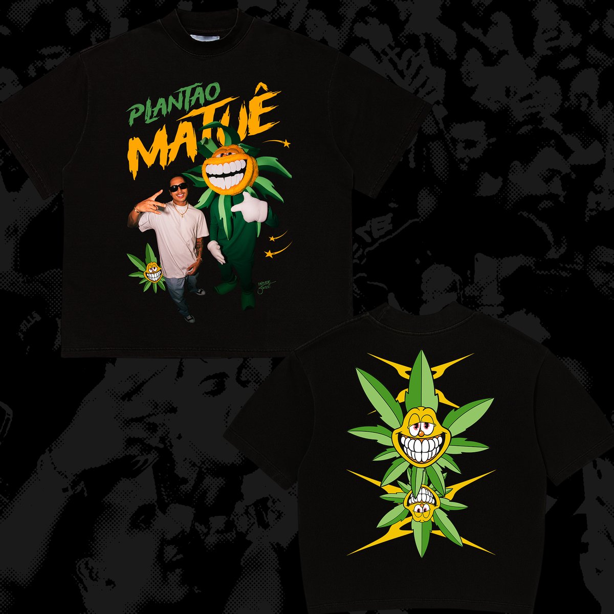 Nome do produto: MATUÊ PLANTÃO (FRENTE E COSTAS)