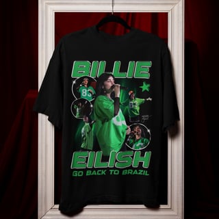 Nome do produto BILLIE EILISH BR (SÓ FRENTE)