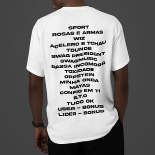 Nome do produto SWAGBOY TRACK (FRENTE E COSTAS)