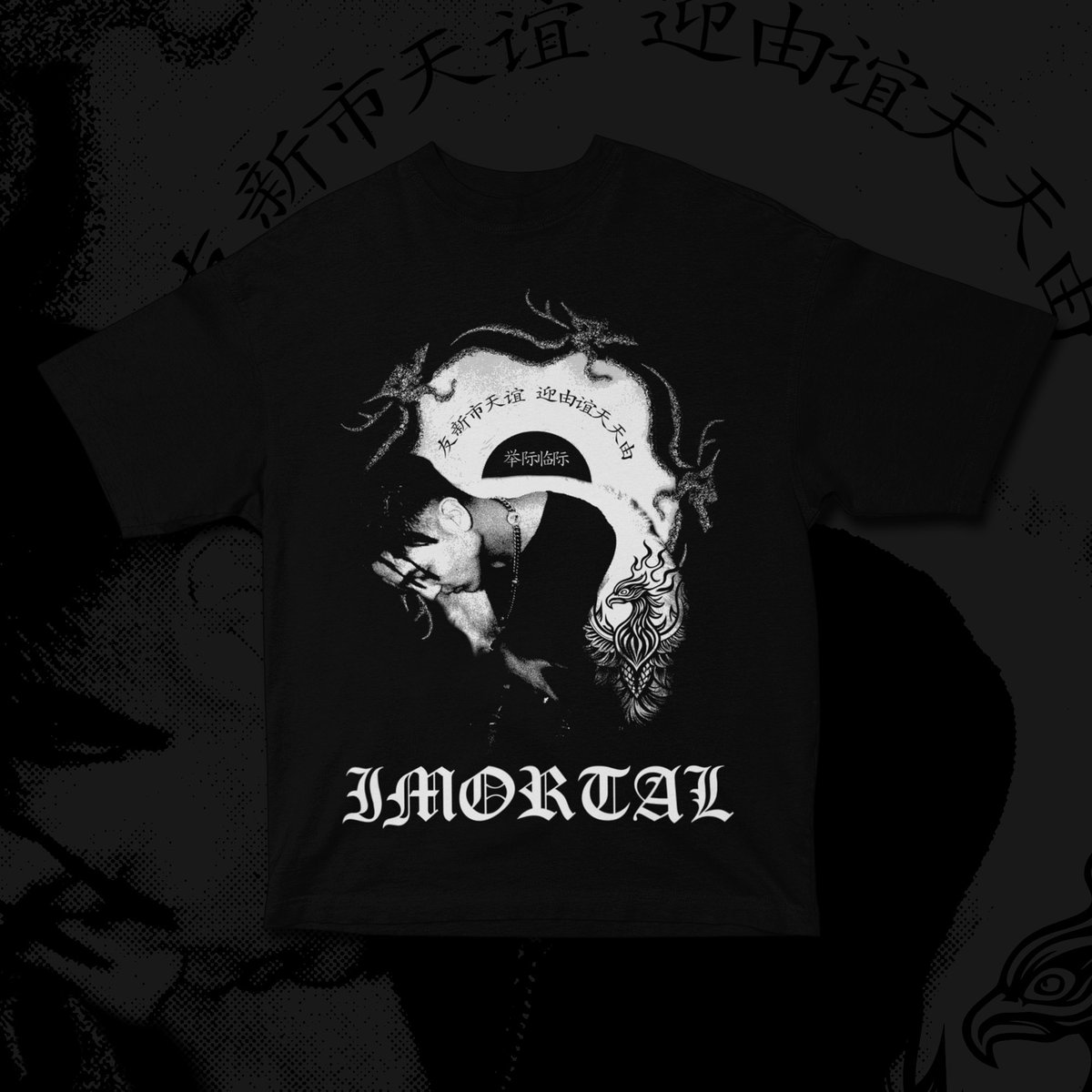 Nome do produto: IMORTAL JP (SÓ FRENTE)