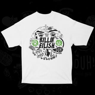 Nome do produto BILLIE EILISH EYES (SÓ FRENTE)