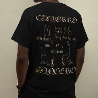 Nome do produto CACHORRO SINCERO GOLD (FRENTE E COSTAS)