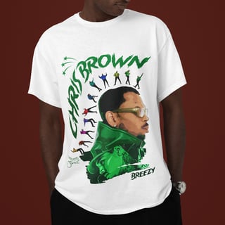 Nome do produto CHRIS BROWN BREEZY (SÓ FRENTE)
