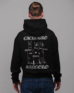 Nome do produto CACHORRO SINCERO (FRENTE E COSTAS)