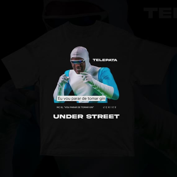 PAREI DE TOMAR GIN (SÓ FRENTE)