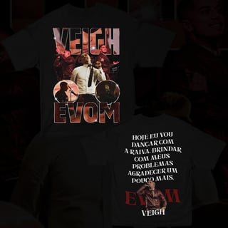 VEIGH FRASE LIMITADO (FRENTE E COSTAS)