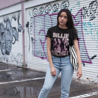 Nome do produto BILLIE EILISH 2025 (SÓ FRENTE)