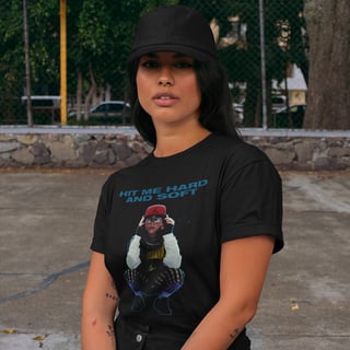 Nome do produto HIT ME HARD TRACK (FRENTE E COSTAS)