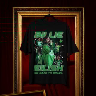 Nome do produto BILLIE EILISH BR (SÓ FRENTE)