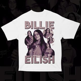 Nome do produto BILLIE EILISH 2025 (SÓ FRENTE)
