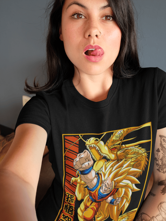 Camiseta Goku Super Saiyajin 3 – Dragon Ball Z