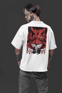 Nome do produto Camiseta Oversized Kenpachi Zaraki – Bleach | Estilo Streetwear Anime