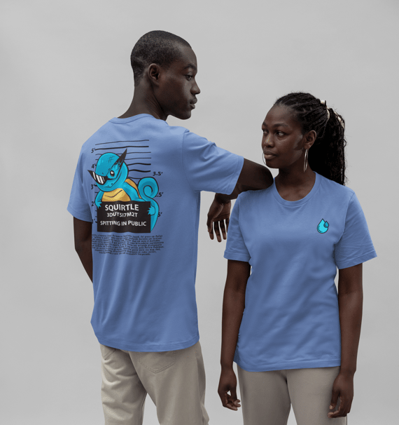 Camiseta Squirtle Thug Life