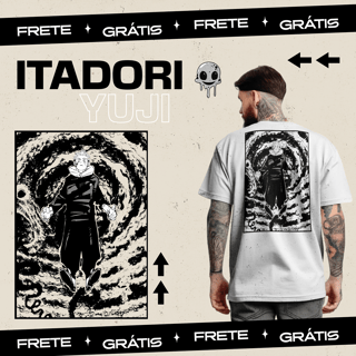Nome do produto Camiseta Oversized Itadori nas Estrelas