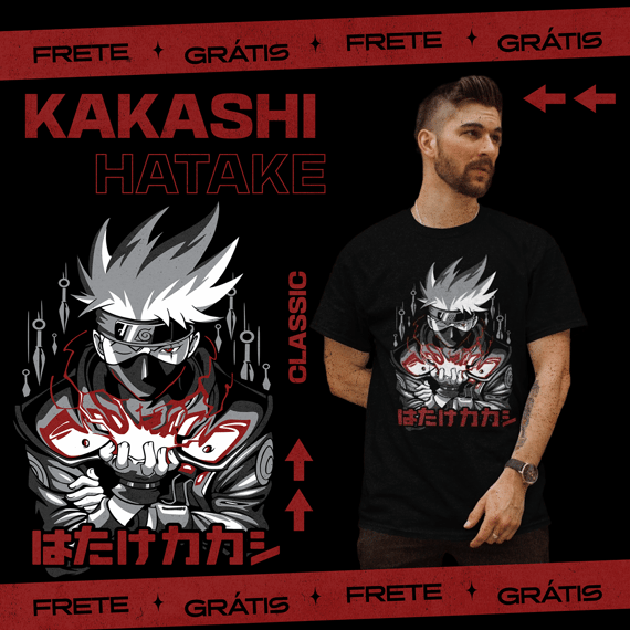 Camisa Kakashi Classic