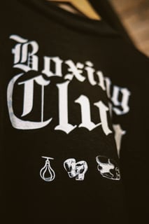 Nome do produto The Boxing Club | Camiseta Oversized | Por @esquivafalando