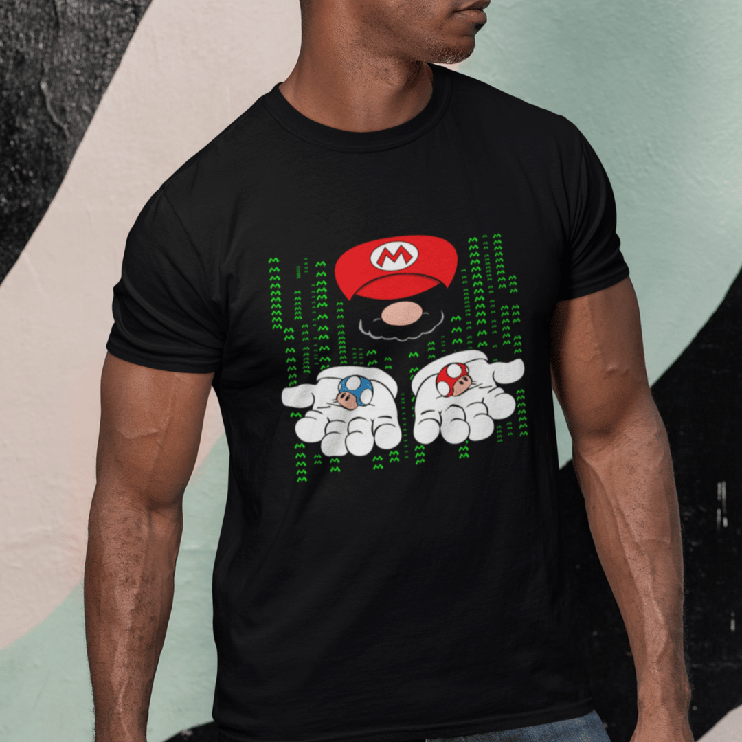 Nome do produto: Camisa Super Mário/Matrix (Ref.: 0041)