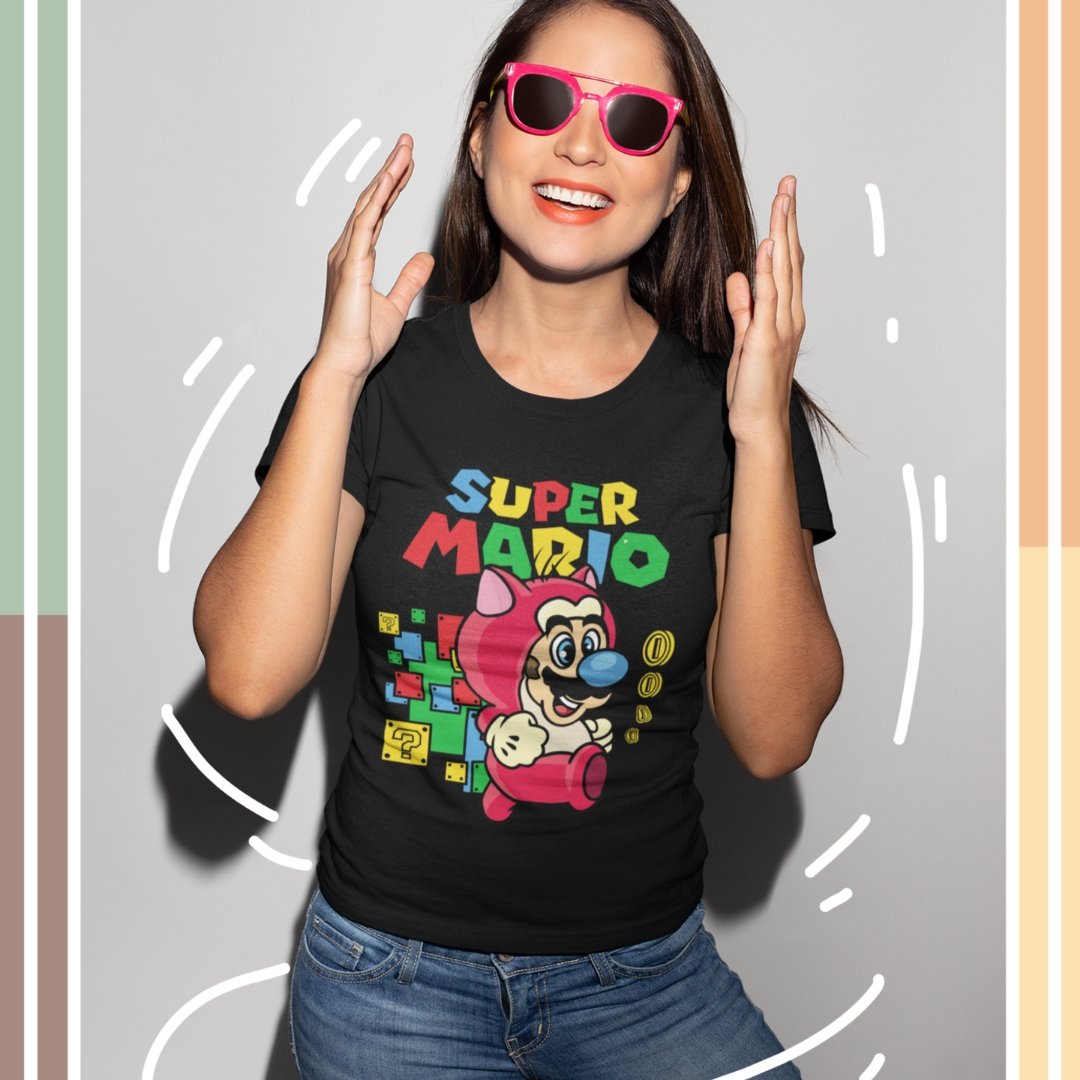 Nome do produto: Camisa Super Mário (Ref.: 0016)