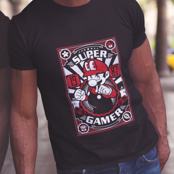 Camisa Super Mário (Ref.: 0029)