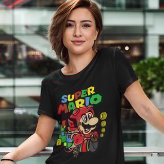 Camisa Super Mário/HellBoy (Ref.: 0028)