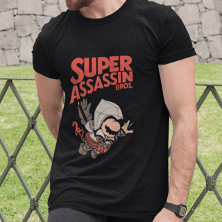 Camisa Super Mário/Assassin's Creed (Ref.: 0043)