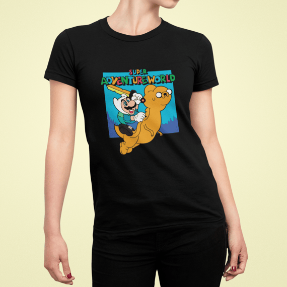 Camisa Super Mário/Hora de Aventura (Ref.: 0051)