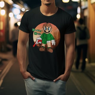 Camisa Super Mário/Breaking Bad (Ref.: 0003)