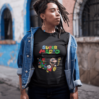 Camisa Super Mário/Mickey (Ref.: 0031)