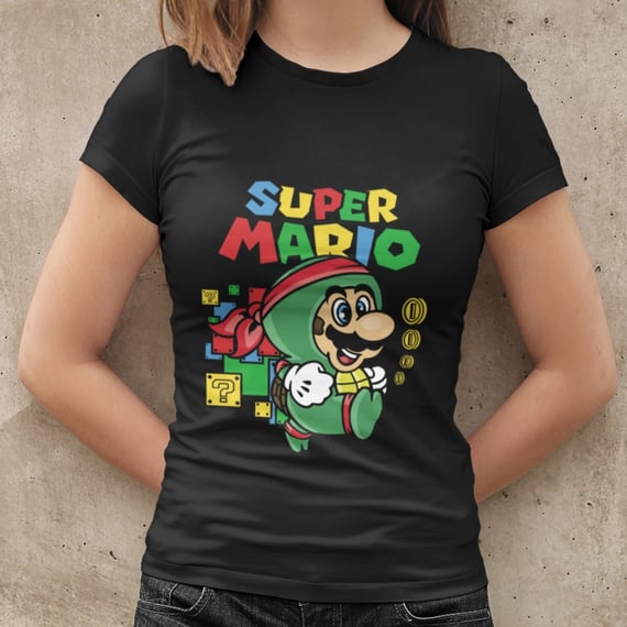 Camisa Super Mário/Tartarugas Ninjas (Ref.: 0022)