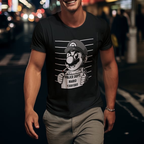 Camisa Super Mário (Ref.: 0001)