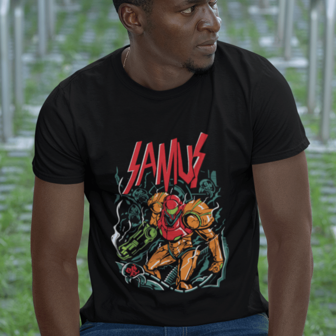 Nome do produto: Camisa Samus Aran (Ref.: 0065)