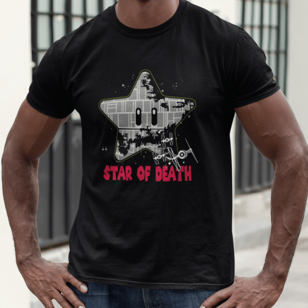 Nome do produto: Camisa Super Mário/Star Wars (Ref.: 0049)