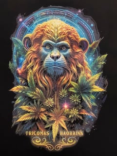 Nome do produtoCamiseta Oversized Unissex Funk Monk Tricoma x Baobaink