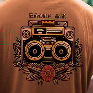 Nome do produtoCamiseta Unissex Retro BoomBoxx