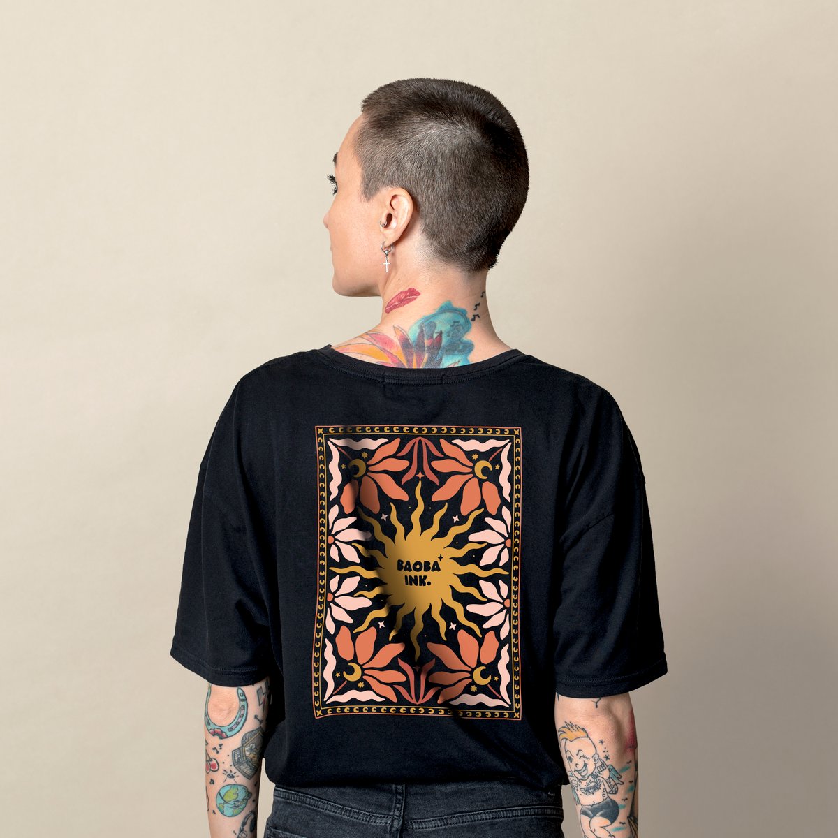 Nome do produto: Camiseta Oversized Unissex Astro Flows