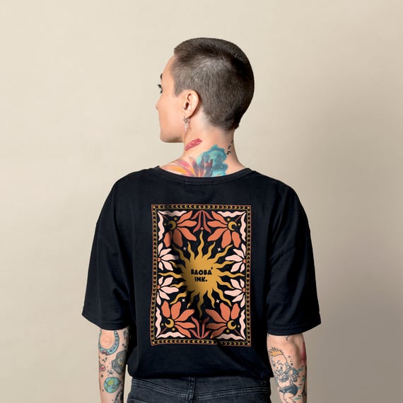 Camiseta Oversized Unissex Astro Flows