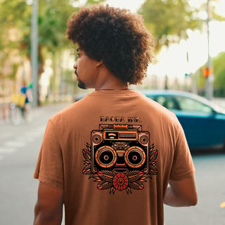 Camiseta Unissex Retro BoomBoxx