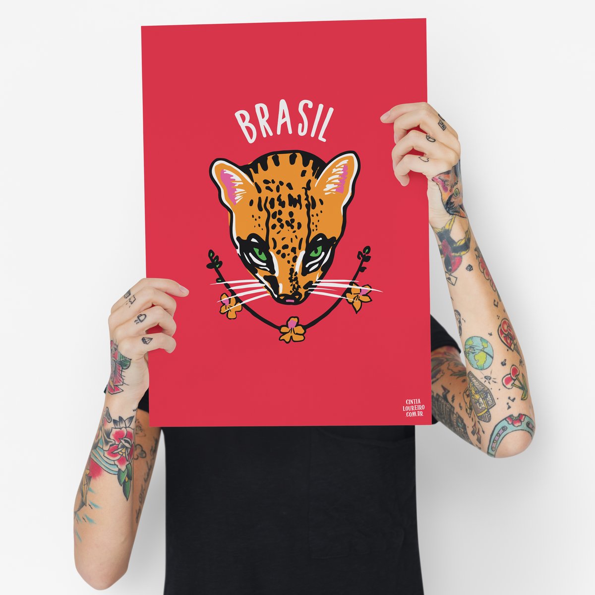Nome do produto: Poster Brasil Maracajá