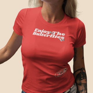 Nome do produto Camiseta DR3 Butterflies Feminina (Colorida)