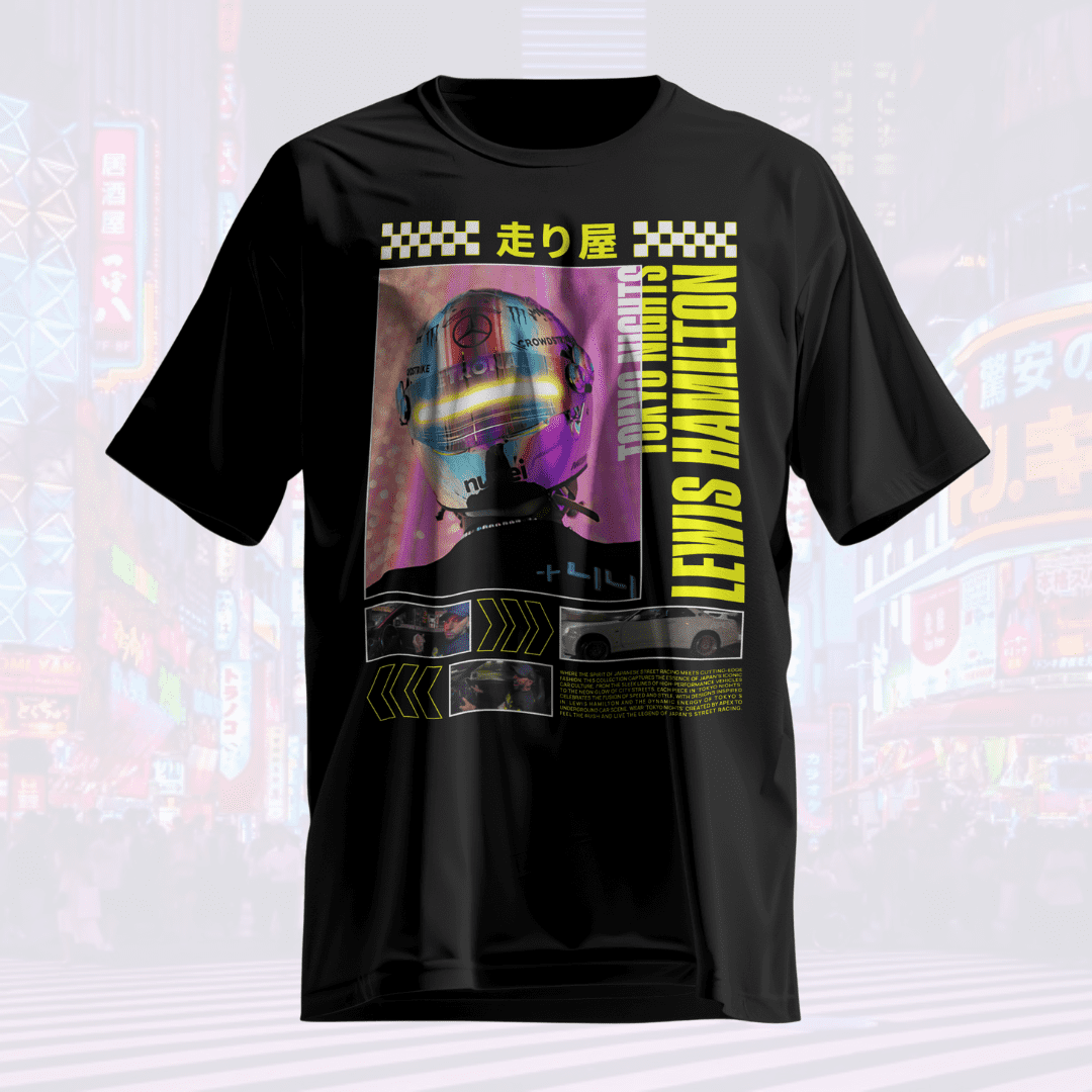 Camiseta Lewis Hamilton Drift King