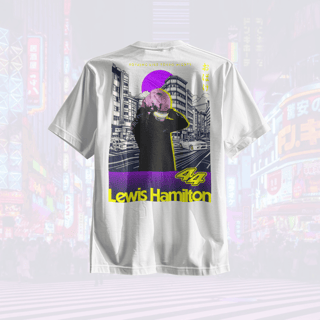 Nome do produto Camiseta Lewis Hamilton Tokyo Nights