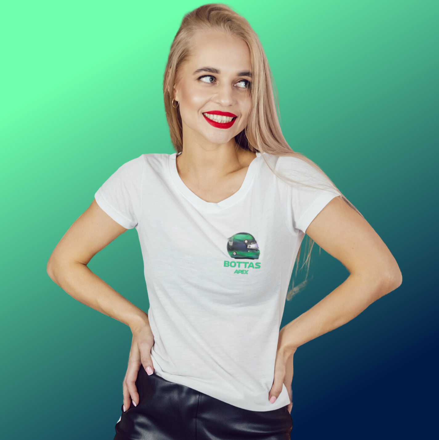 Camiseta Bottas #77 Feminina