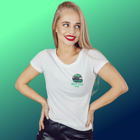Camiseta Bottas #77 Feminina