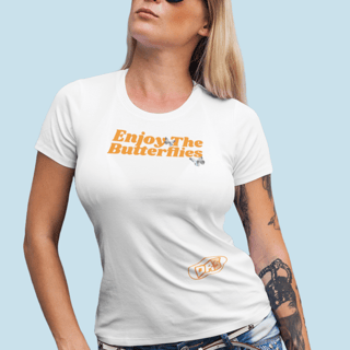 Nome do produto Camiseta DR3 Butterflies Feminina