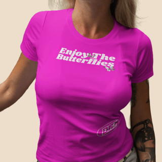 Nome do produto Camiseta DR3 Butterflies Feminina (Colorida)
